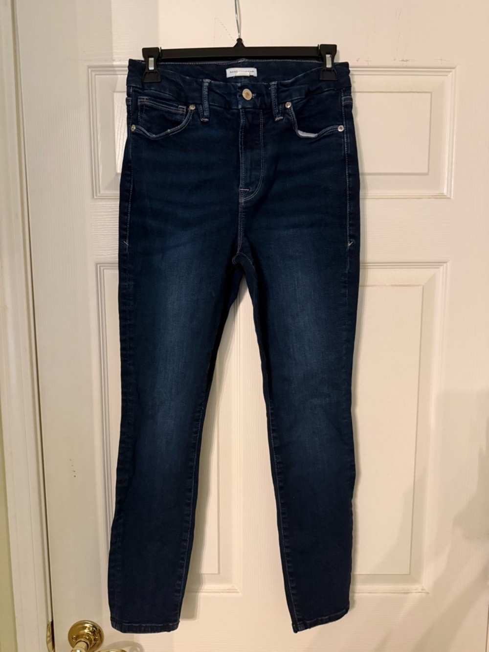 Good American Dark Blue Skinny Jeans